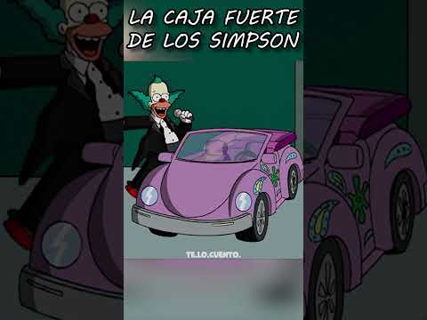 LA CAJA FUERTE DE LOS SIMPSON