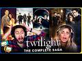 THE TWILIGHT SAGA Compilation Movie Reaction All TWILIGHT Movie Reactions W Jaby Kristen