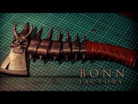 How to make custom battle axe - Shao Kahn