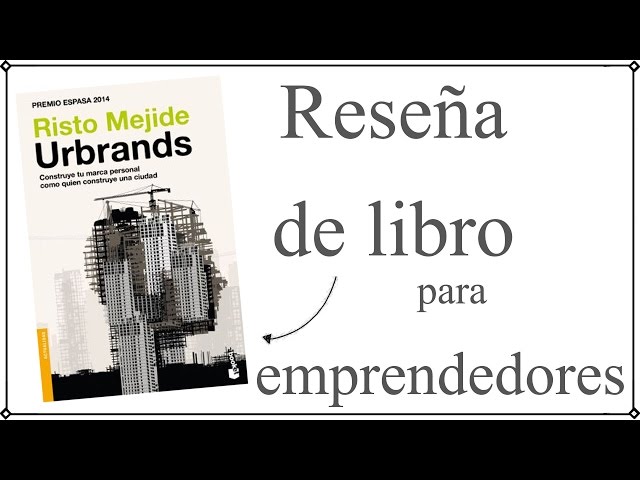 Vídeo relacionado con Urbrands: Premio Espasa 2014 (Espasa Hoy)