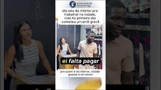 Primeiro dia de serviço, mas cometeu o pl0r err0 possivel… #humor #trabalho