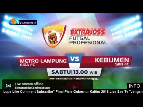 VAMOS FC (MATARAM) VS APK FC (SAMARINDA) - Extra Joss Futsal Profesional 2018