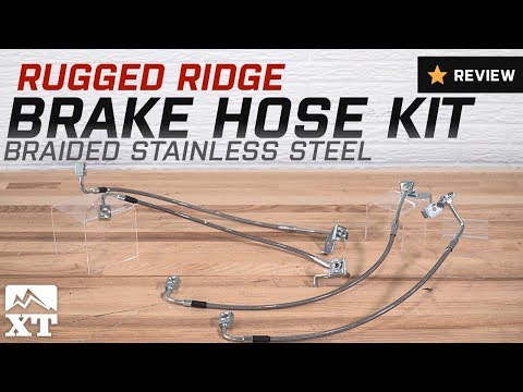 Jeep Wrangler Rugged Ridge Brake Hose Kit (2007-2017 JK) Review