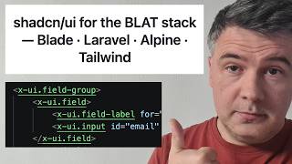 New BlatUI: Shadcn for Blade (No React.js) - with MCP Server