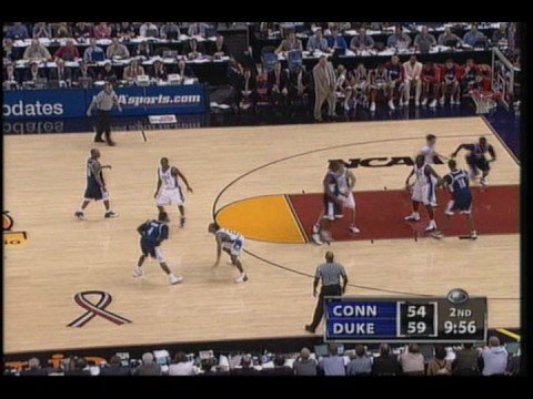 2004 Final Four UCONN vs Duke