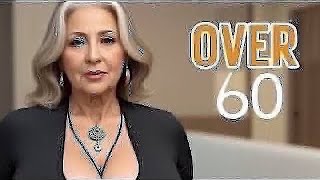 Natural Older Woman Over 60 Attractively Dressed Classy | Natural Older Ladies Over 60