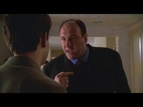 Tony Gave The Ultimatum To Christopher - The Sopranos HD