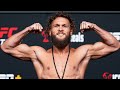 UFC Vegas 58: Dos Anjos vs Fiziev Weigh-In