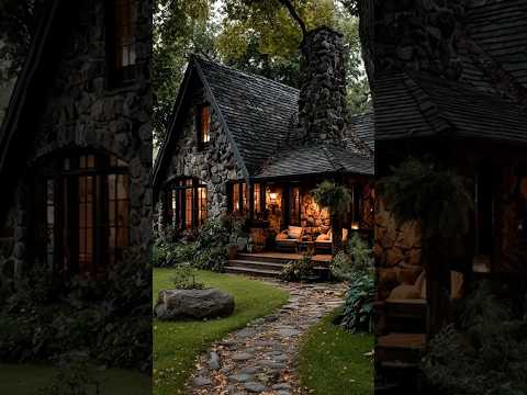 Inside the Coziest Stone Cottage – Fairytale Home Tour #stonecottage #cozycottage #cottagecore