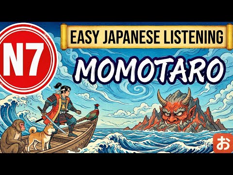 Die einfachste Japanisch-Hörprobe der Welt | Absoluter Anfänger (N7) | Momotaro
