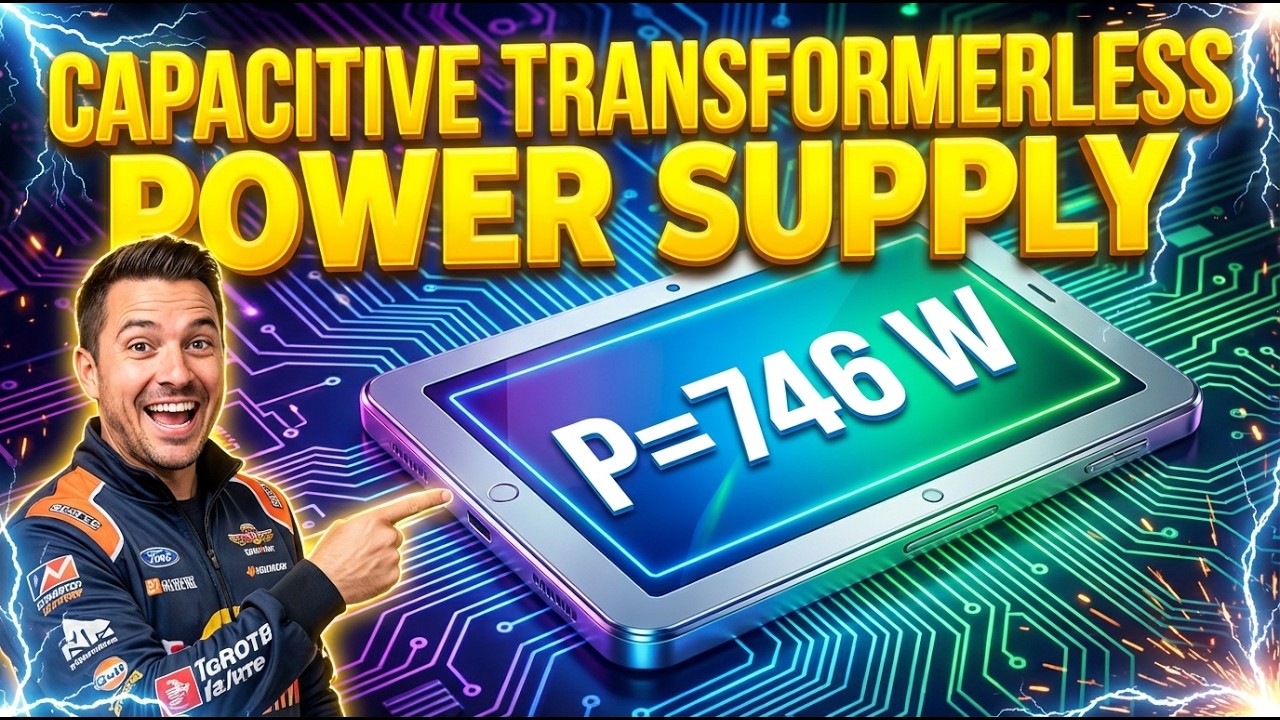 Capacitive Transformerless Power Supply Interactive Calculator