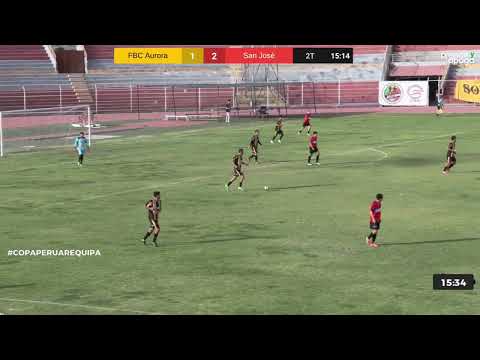 #Arequipa #CopaPerú 2025. Resumen del partido. FBC Aurora 2 - 2 San José