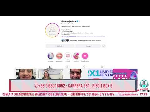 Miniatura del video «Urgencias dentales» con la Dra. Javiera Comesaña