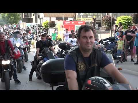 Prnjavor domaćin 13. Motorijade - defile ulicama grada 04. 06. 2022.