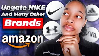 How To Ungate Nike And Many Other Brands! AMAZON FBA