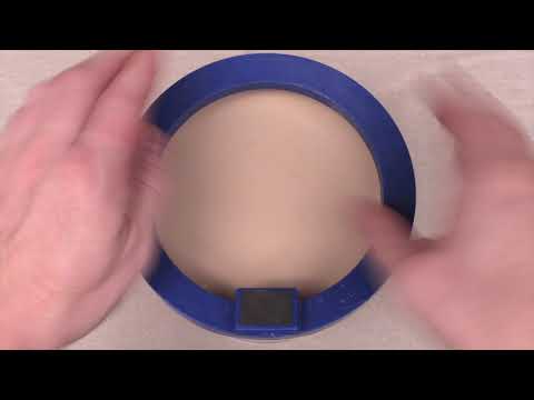 Grip Drips Paint Can Rim Protector with Magnetic Brush Holder