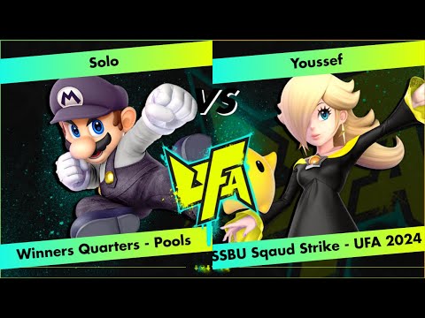 UFA 2024 SSBU - Solo vs Youssef - Winners Quarter-Finals - Squad Strike Pools