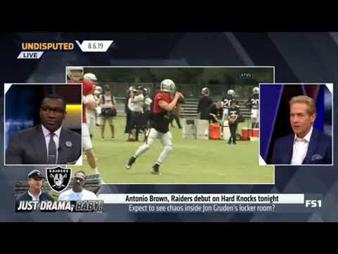 Undisputed | Shannon Sharpe EXCITED: Antonio Brown, Raiders debut on Hard Knocks tonight