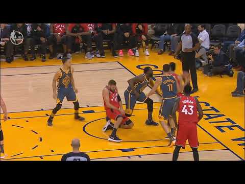 Draymond Green Breaks Jonas Valanciunas' Thumb! Warriors vs Raptors Injury