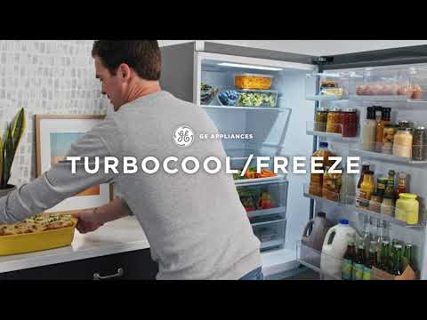 GE Appliances Refrigerator with TurboCool & TurboFreeze