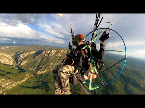 Serranópolis, Parque Estadual Serra Nova e Talhado.  (Voo de Paramotor Serra do Espinhaço)