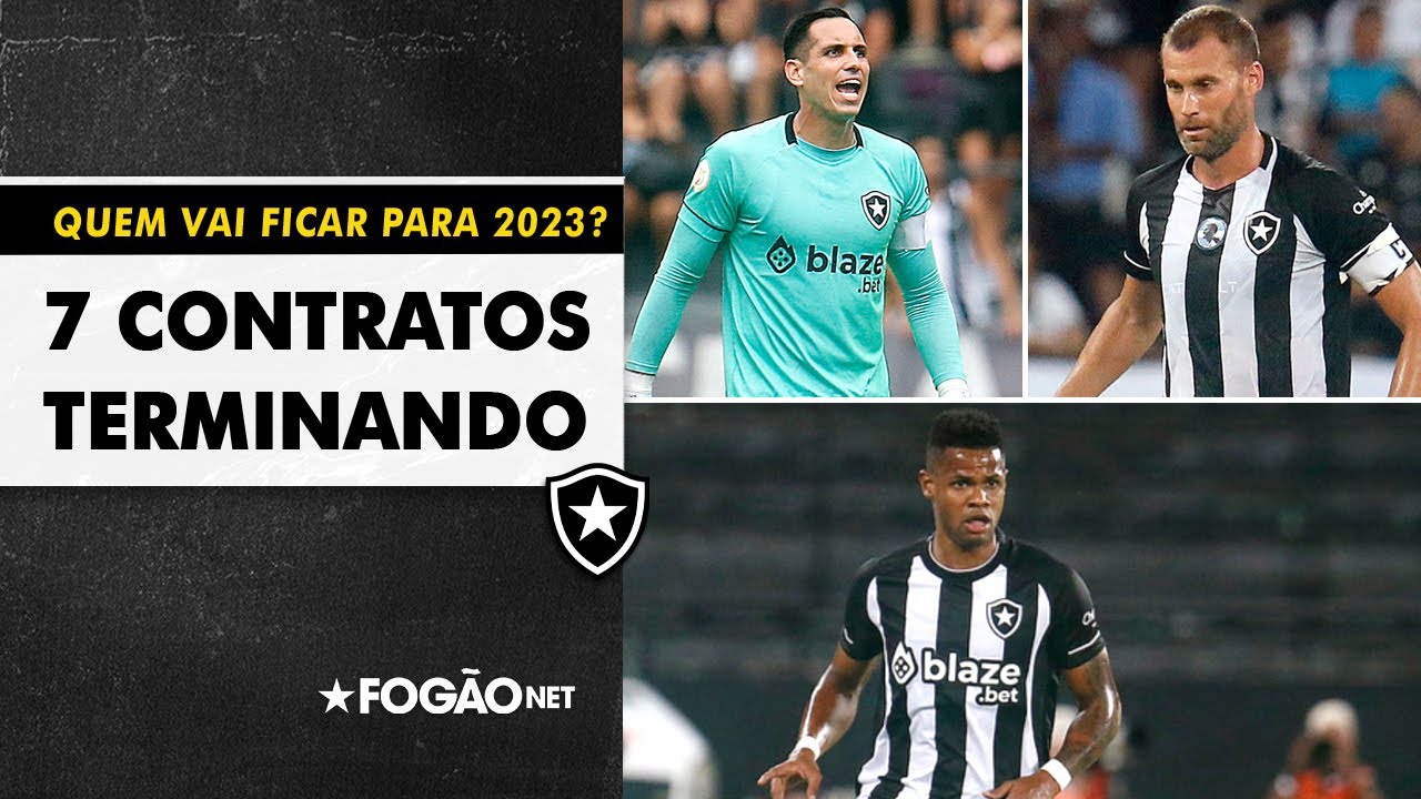 VÍDEO: Quem vai ficar? Botafogo vê contrato de sete jogadores chegando ao fim VÍDEO: Quem vai ficar? Botafogo vê contrato de sete jogadores chegando ao fim