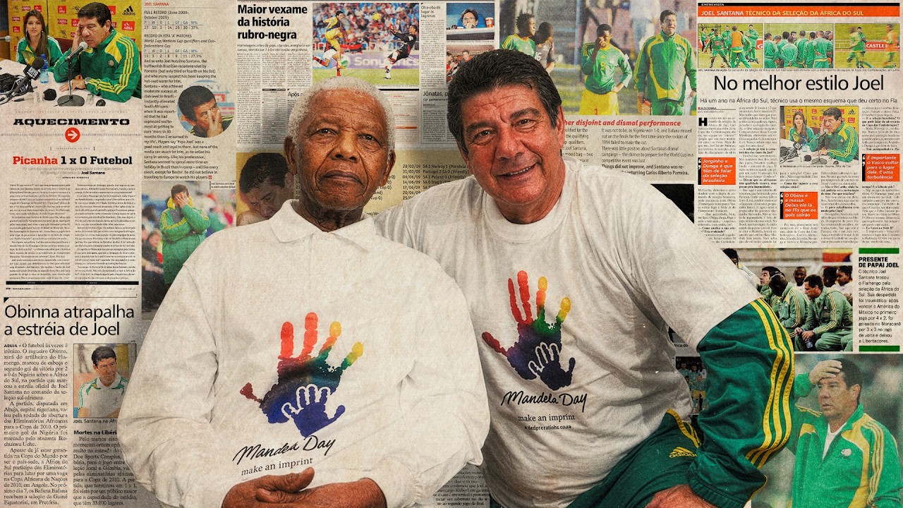A aventura do Papai Joel Santana na África do Sul