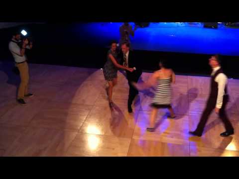 Christian and Jenny finalists compete for Lindy Hop Battle Oct. 4, 2014