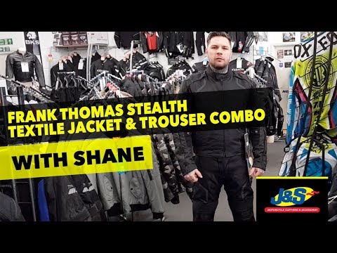 frank thomas textile motorcycle jacket