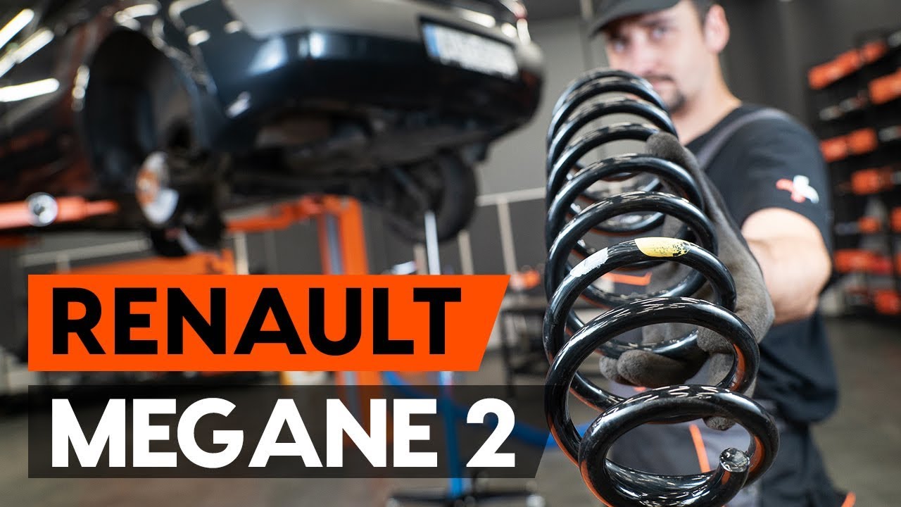 Πώς να αλλάξετε ελατήρια ανάρτησης πίσω σε Renault Megane 2 - Οδηγίες αντικατάστασης