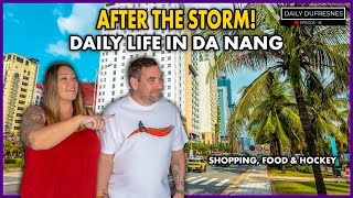 Our Day in Da Nang After the Storm | Shopping, Food & Ball Hockey