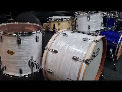 Tribute Drum Kit - White Oyster | Relic Drum Co