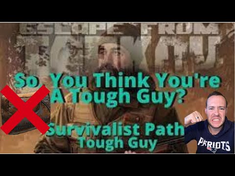 ALONE IN TARKOV!! THE SURVIVALIST PATH - TOUGH GUY!! - Escape From Tarkov