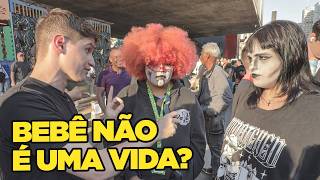 FEMINISTAS CONTRA a VIDA - DEBATE na PAULISTA