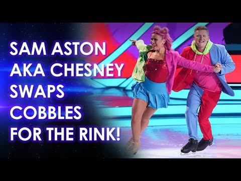 Sam Aston & Molly Lanaghan's debut skate to 'That's Not My Name' by The Ting Tings | Week One