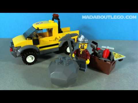 Vidéo LEGO City 4200 : Le 4x4 de la mine