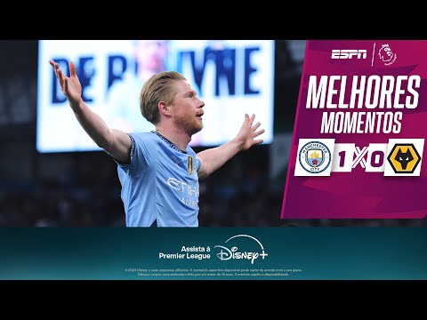 Gols e lances de Manchester City x Wolverhampton