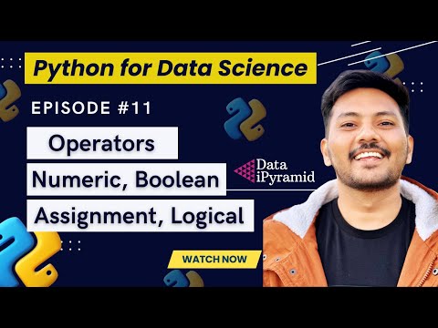 11 Operators In Python Part 1 Python For Data Science