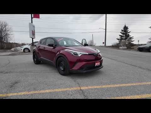 2019 Toyota C-HR FWD in Red for sale at Aurora Toyota in Aurora, ON