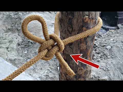 Only 1% Know These Survival Knots! Life-Saving Knots You Need to Learn