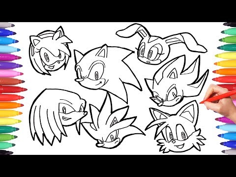 Sonic Printable Coloring Pages Freeâ - 02/2022