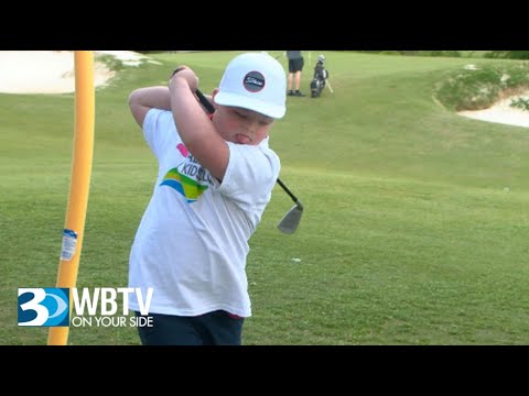 Wells Fargo Championship Holds Golf Clinic For Children With Special Needs