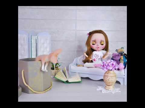Blythe doll animation. Blythe ooak custom dolls. Cartoon doll. Bluthe collection. Кукольный мультик.