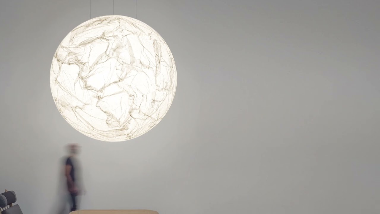 The Moon pendant by Davide Groppi