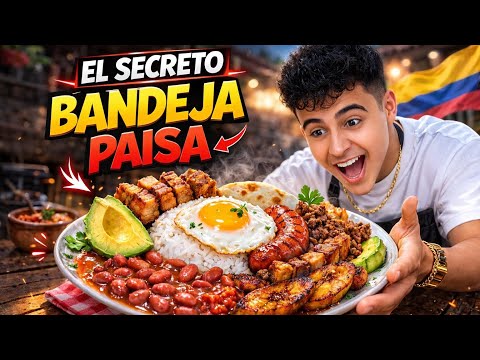 Cómo hacer la MEJOR BANDEJA PAISA | receta paso a paso para que quede perfecta ‼️‼️💥🫘🫘🍚🐖