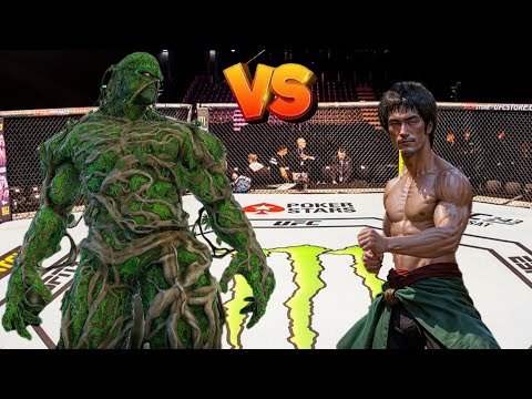 👊🐲Bruce Lee vs. Swamp Thing - EA sports UFC 4👊🐲