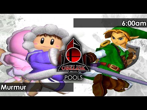 Melee: Murmur (Ice Climbers) V SMT | 6:00am (Link) - Obelisk 116 Tournament SSBM