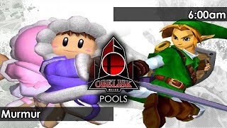 Melee: Murmur (Ice Climbers) V SMT | 6:00am (Link) - Obelisk 116 Tournament SSBM