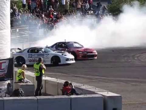 DMCC 2013 - Round 4 Victoriaville -  PRO - Francis Tasse leads Marc Landreville