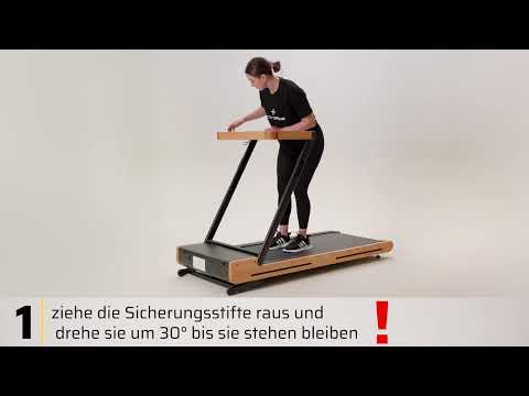 SportPlus Holzlaufband SP-TM-1800 Aufbauvideo